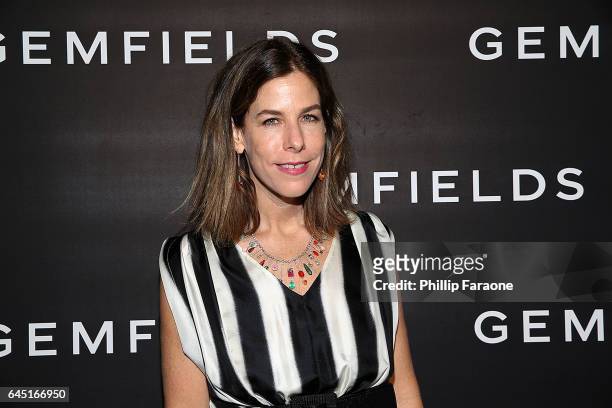 Irene Neuwirth attends Gemfields celebration of Ruth Negga and Karla Welch at Chateau Marmont on February 24, 2017 in Los Angeles, California.