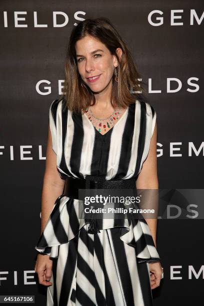 Irene Neuwirth attends Gemfields celebration of Ruth Negga and Karla Welch at Chateau Marmont on February 24, 2017 in Los Angeles, California.