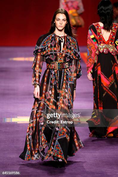 Etro - Runway - Milan Fashion Week Fall/Winter 2017/18 Etro - Runway - Milan Fashion Week Fall/Winter 2017/18