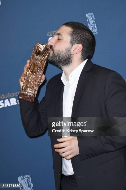 Ibrahim Maalouf attends the Cesar Film Awards 2017 at Salle Pleyel on February 24, 2017 in Paris, France.