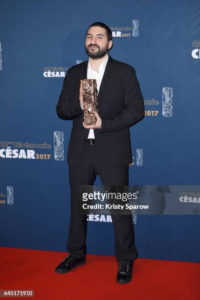 Ibrahim Maalouf attends the Cesar Film Awards 2017 at Salle Pleyel on February 24, 2017 in Paris, France.