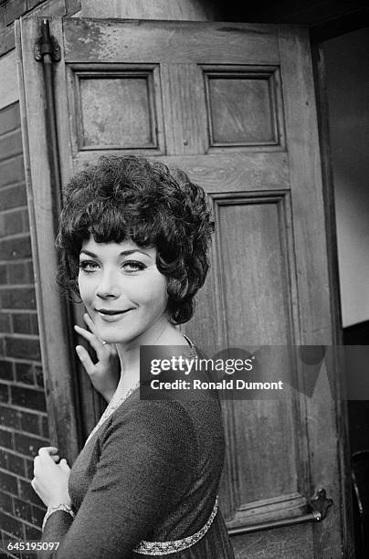 Canadian actress Linda Thorson, UK, 21st June 1971.