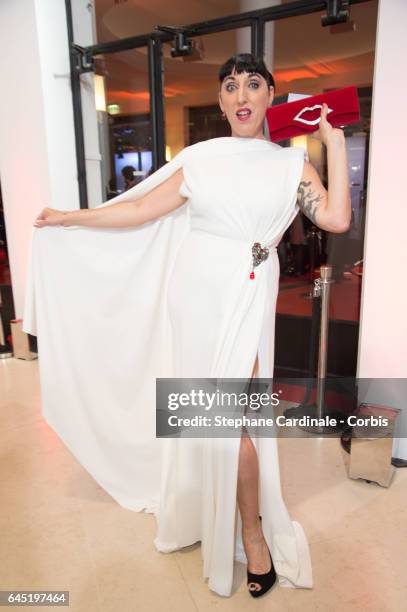 Actress Rossy De Palma attends the Cesar Film Awards 2017 ceremony at Salle Pleyel on February 24, 2017 in Paris, France.