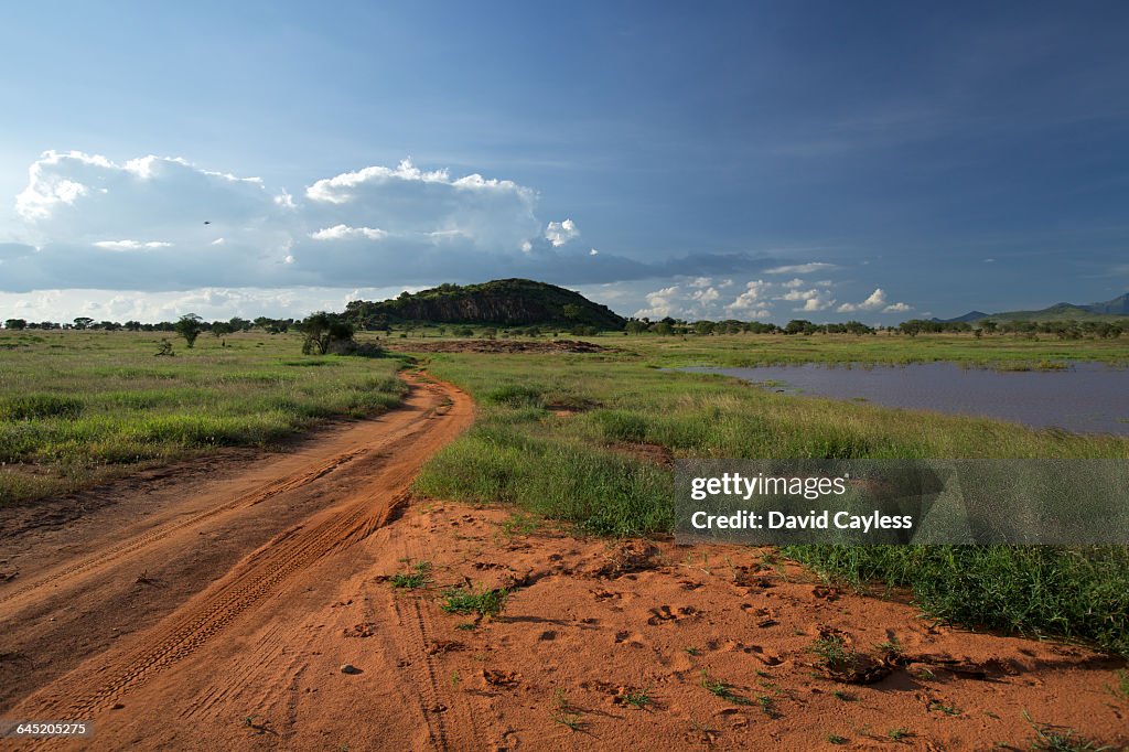 skole Handel partikel Red Soil Track Through Africa High-Res Stock Photo - Getty Images