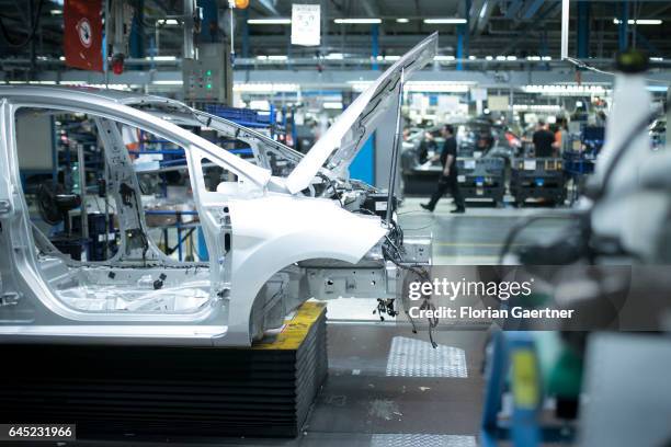 Production of the Ford Fiesta at the Ford plant in Cologne-Niehl on February 15, 2017 in Cologne, Germany.