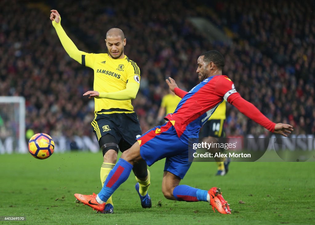 Crystal Palace v Middlesbrough - Premier League