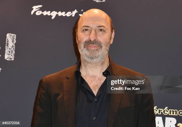 Cedric Klapisch attends the Cesar's Dinner at Le Fouquet's on February 24, 2017 in Paris, France.