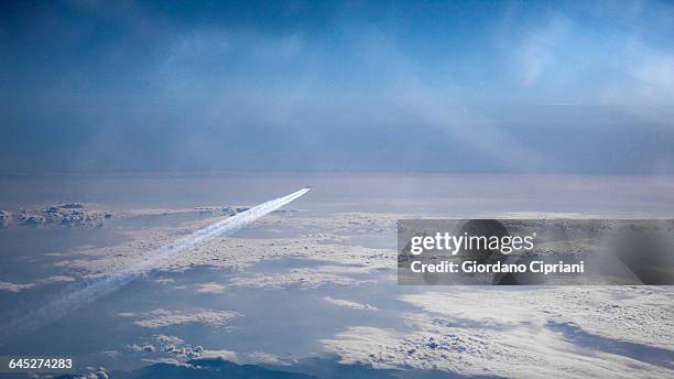 maldives - vapour trail stock pictures, royalty-free photos & images