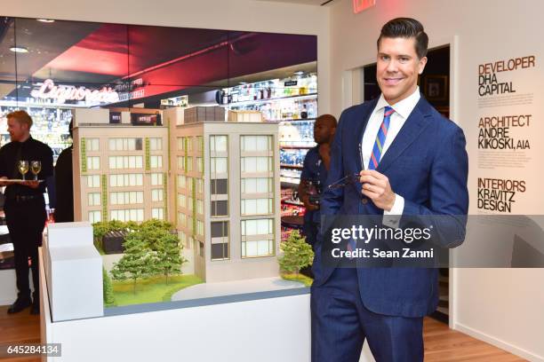 Fredrik Eklund attends Fredrik Eklund and Lenny Kravitz Celebrate Launch of DHA Capital's 75 Kenmare at 584 Broadway on February 23, 2017 in New York...