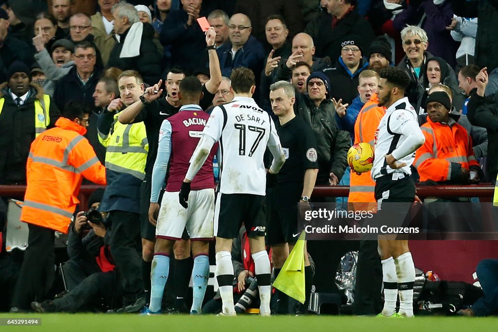 Aston Villa v Derby County - Sky Bet Championship