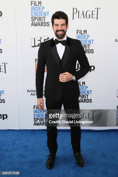 Actor Miguel çngel Muoz attends the 2017 Film Independent Spirit Awards on February 25, 2017 in Santa Monica, California.