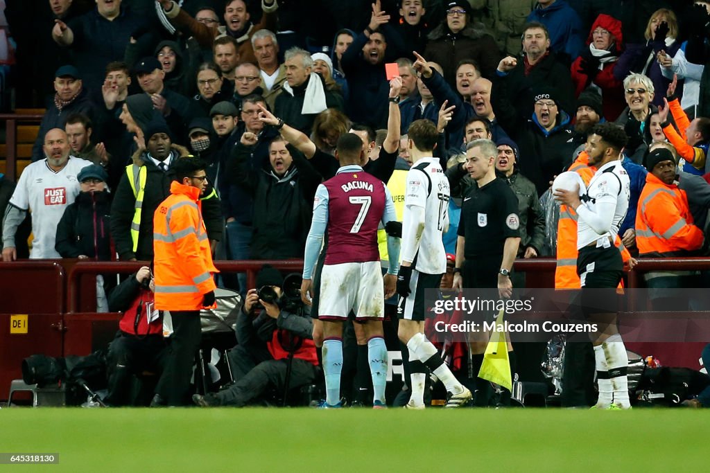 Aston Villa v Derby County - Sky Bet Championship