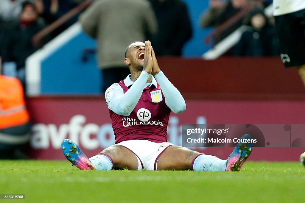 Aston Villa v Derby County - Sky Bet Championship