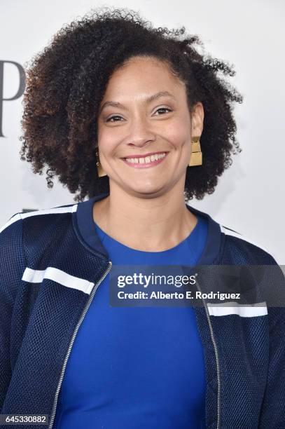 Cinematographer Kira Kelly attends the 2017 Film Independent Spirit Awards at the Santa Monica Pier on February 25, 2017 in Santa Monica, California.