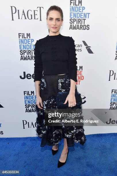 Actor Amanda Peet attends the 2017 Film Independent Spirit Awards at the Santa Monica Pier on February 25, 2017 in Santa Monica, California.