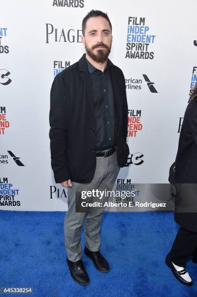 Director Pablo Larraín attends the 2017 Film Independent Spirit Awards at the Santa Monica Pier on February 25, 2017 in Santa Monica, California.