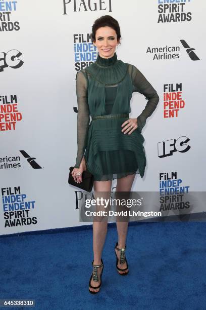 Actress Bitsie Tulloch attends the 2017 Film Independent Spirit Awards on February 25, 2017 in Santa Monica, California.