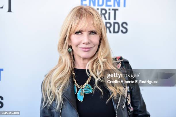 Actor Rosanna Arquette attends the 2017 Film Independent Spirit Awards at the Santa Monica Pier on February 25, 2017 in Santa Monica, California.