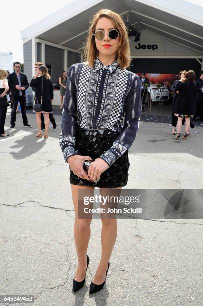 Actress Aubrey Plaza attends the 2017 Film Independent Spirit Awards sponsored by Jeep at Santa Monica Pier on February 25, 2017 in Santa Monica,...