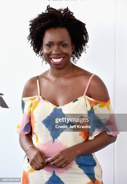 Actor Adepero Oduye attends the 2017 Film Independent Spirit Awards at the Santa Monica Pier on February 25, 2017 in Santa Monica, California.