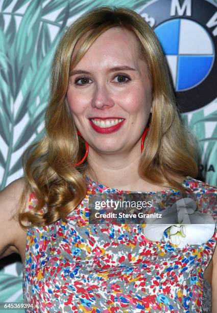 Allison Schroeder arrives at the 10th Annual Women In Film Pre-Oscar Cocktail Party at Nightingale Plaza on February 24, 2017 in Los Angeles,...