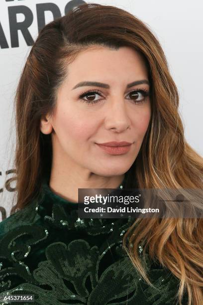 Actress Nasim Pedrad attends the 2017 Film Independent Spirit Awards on February 25, 2017 in Santa Monica, California.
