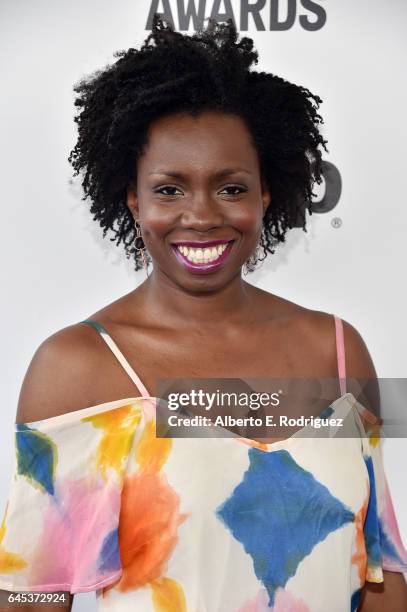 Actor Adepero Oduye attends the 2017 Film Independent Spirit Awards at the Santa Monica Pier on February 25, 2017 in Santa Monica, California.