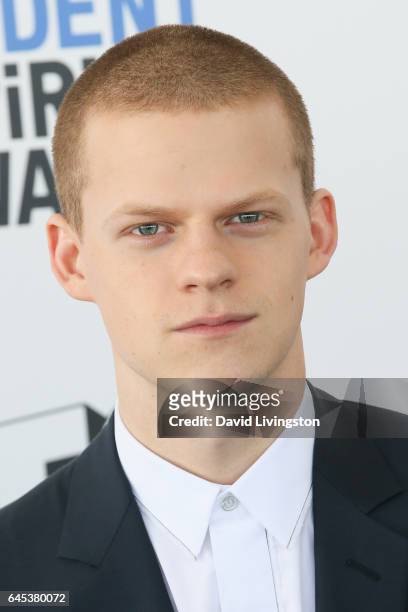 Actor Lucas Hedges attends the 2017 Film Independent Spirit Awards on February 25, 2017 in Santa Monica, California.