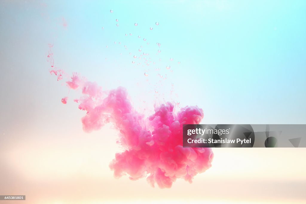 Pink cloud