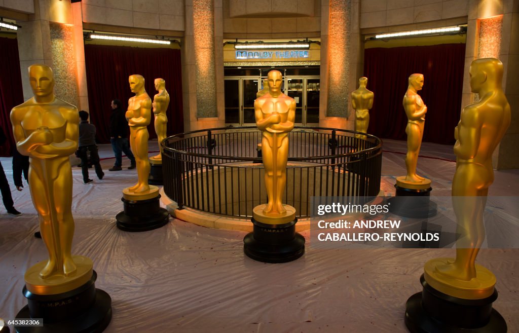 ENTERTAINMENT-US-CINEMA-OSCARS-PREPARATIONS