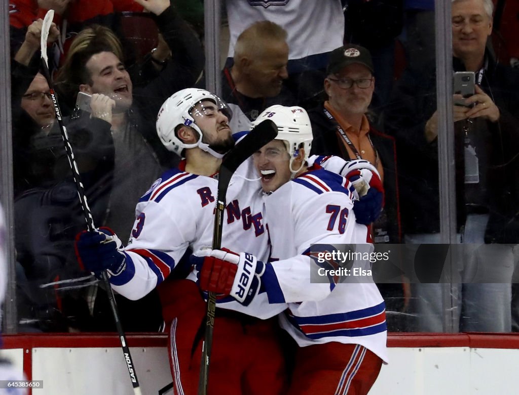 New York Rangers v New Jersey Devils