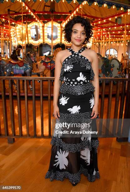 Actor Kiersey Clemons attends the 2017 Film Independent Spirit Awards at the Santa Monica Pier on February 25, 2017 in Santa Monica, California.