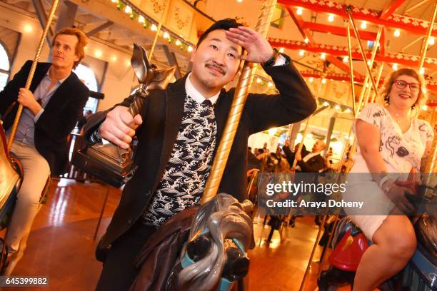 Director Andrew Ahn attends the 2017 Film Independent Spirit Awards at the Santa Monica Pier on February 25, 2017 in Santa Monica, California.