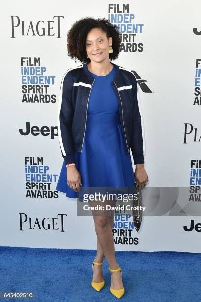Kira Kelly attends the 2017 Film Independent Spirit Awards Arrivals on February 25, 2017 in Santa Monica, California.