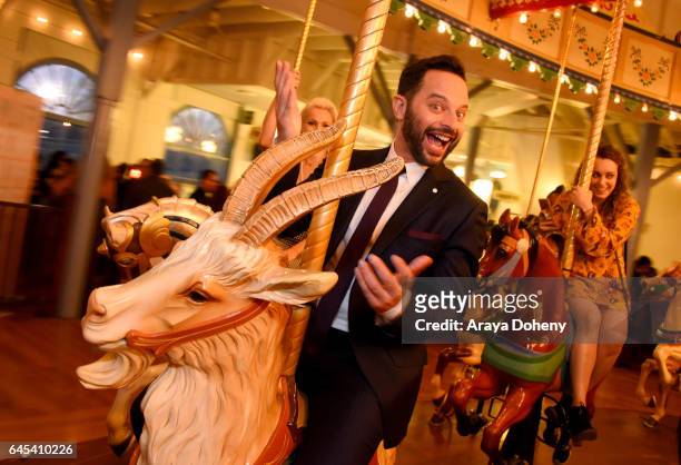 Actor Nick Kroll attends the 2017 Film Independent Spirit Awards at the Santa Monica Pier on February 25, 2017 in Santa Monica, California.