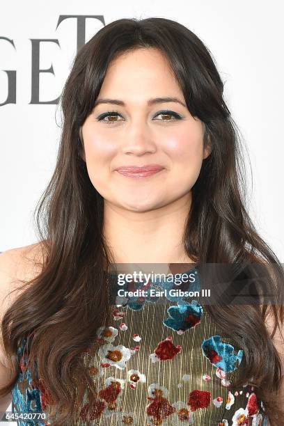 Actress Lily Gladstone attends the 2017 Film Independent Spirit Awards on February 25, 2017 in Santa Monica, California.