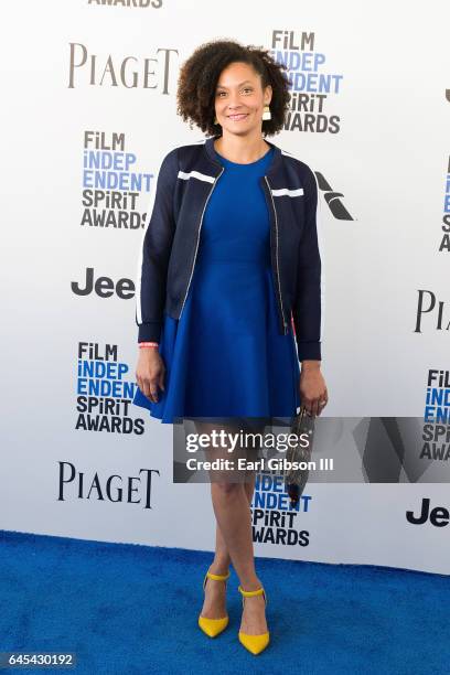 Cinematographer Kira Kelly attends the 2017 Film Independent Spirit Awards on February 25, 2017 in Santa Monica, California.