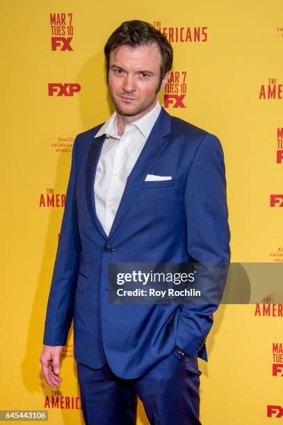 Actor Costa Ronin attends "The Americans" Season 5 Premiere at DGA Theater on February 25, 2017 in New York City.