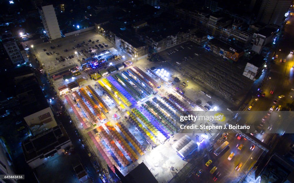 Neon Night Market in Pratunam (Talad Neon) has opened up on...