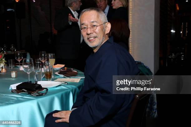 Toshio Suzuki attends Sony Pictures Classics' Annual Pre-Academy Awards Dinner Party at STK on February 25, 2017 in Los Angeles, California.