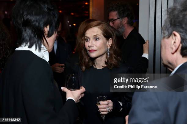 Isabelle Huppert attends Sony Pictures Classics' Annual Pre-Academy Awards Dinner Party at STK on February 25, 2017 in Los Angeles, California.