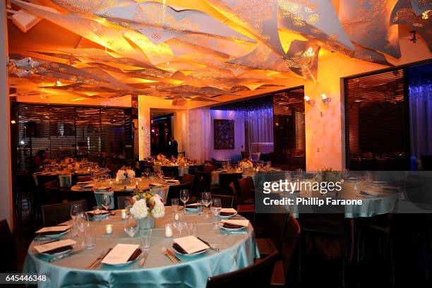 General view of the atmosphere during the Sony Pictures Classics' Annual Pre-Academy Awards Dinner Party at STK on February 25, 2017 in Los Angeles,...