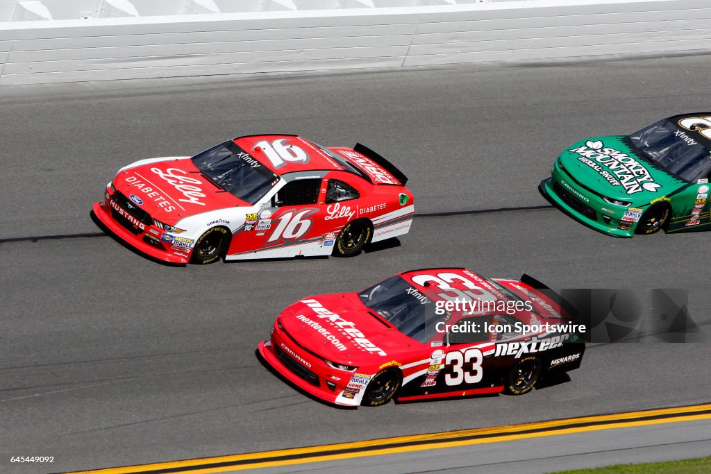 Ryan Reed Xfinity Ryan Reed 2017 Roush/Fenway Lilly Diabetes Ford Mustang Brandon Jones ...