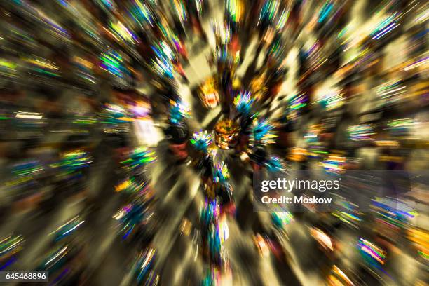 carnival in rio de janeiro - sambadrome marquês de sapucaí ストックフォトと画像