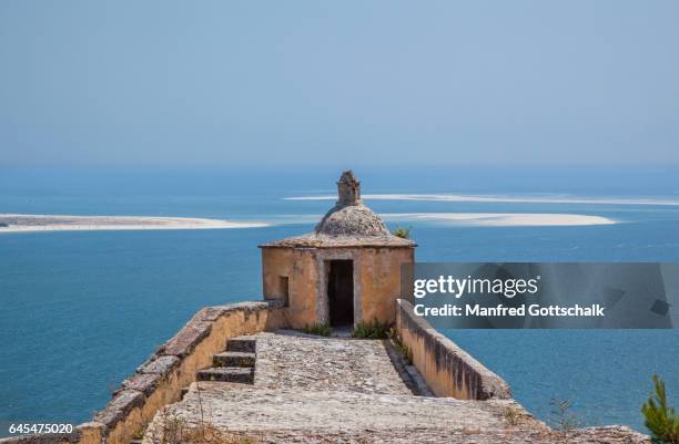 castelo sao filipe and sado river - setúbal district stock pictures, royalty-free photos & images