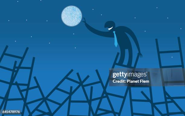 Perseverance Ladder 206 Ladder To The Moon Stock Photos, High-Res Pictures, and Images ...