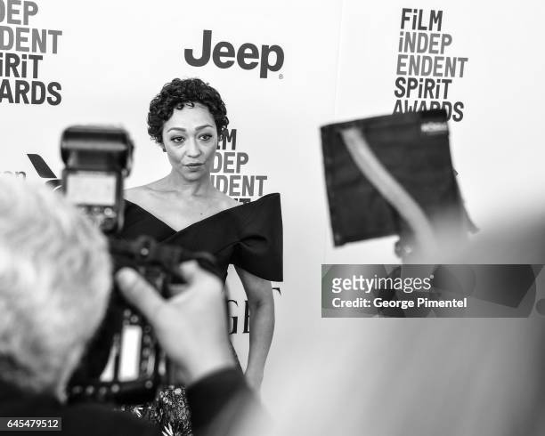 Actor Ruth Negga attends the 2017 Film Independent Spirit Awards at the Santa Monica Pier on February 25, 2017 in Santa Monica, California.
