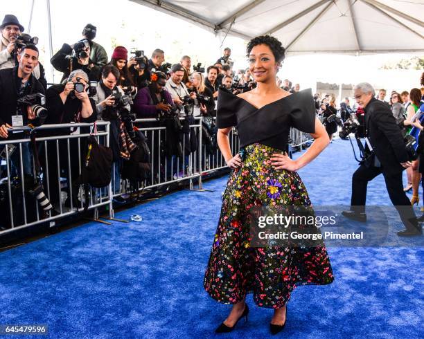 Actor Ruth Negga attends the 2017 Film Independent Spirit Awards at the Santa Monica Pier on February 25, 2017 in Santa Monica, California.