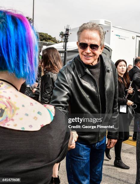 Warren Beatty attend the 2017 Film Independent Spirit Awards at the Santa Monica Pier on February 25, 2017 in Santa Monica, California.