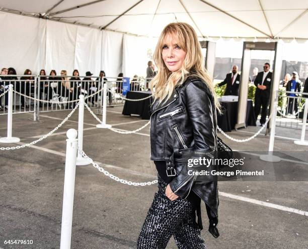 Actress Rosanna Arquette attend the 2017 Film Independent Spirit Awards at the Santa Monica Pier on February 25, 2017 in Santa Monica, California.